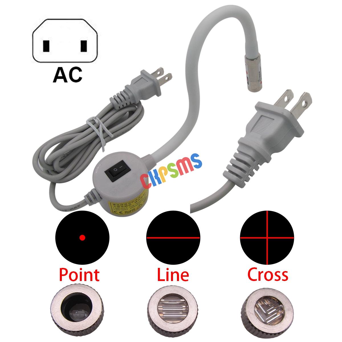 Industrial Laser Welding - 110V-120V AC Plug Magnetic Base, 360°