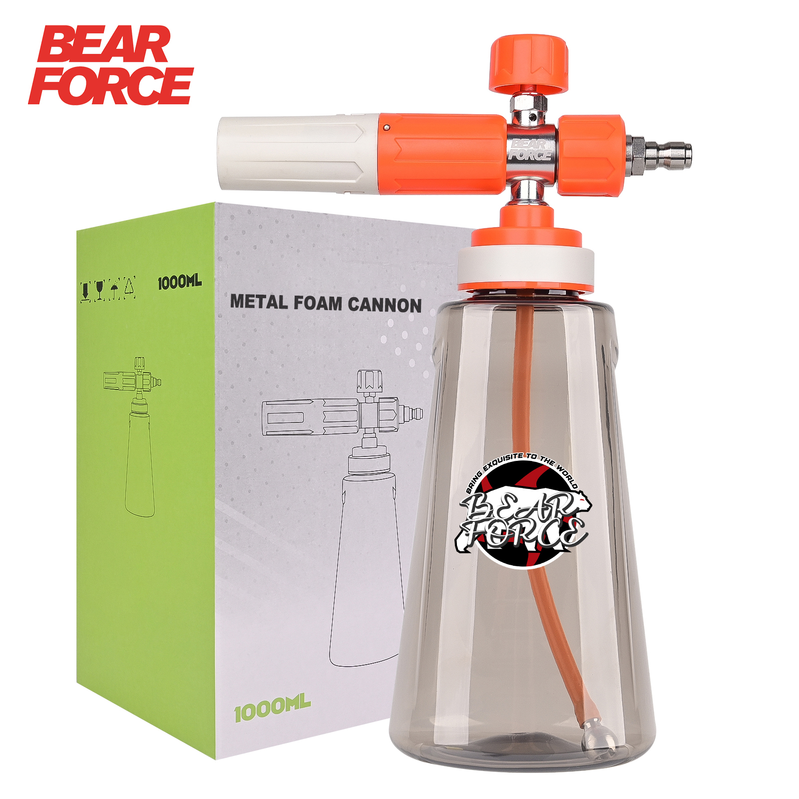 Laser Nozzle Ceramic - Pressure Washer Upgraded Foam Cannon for