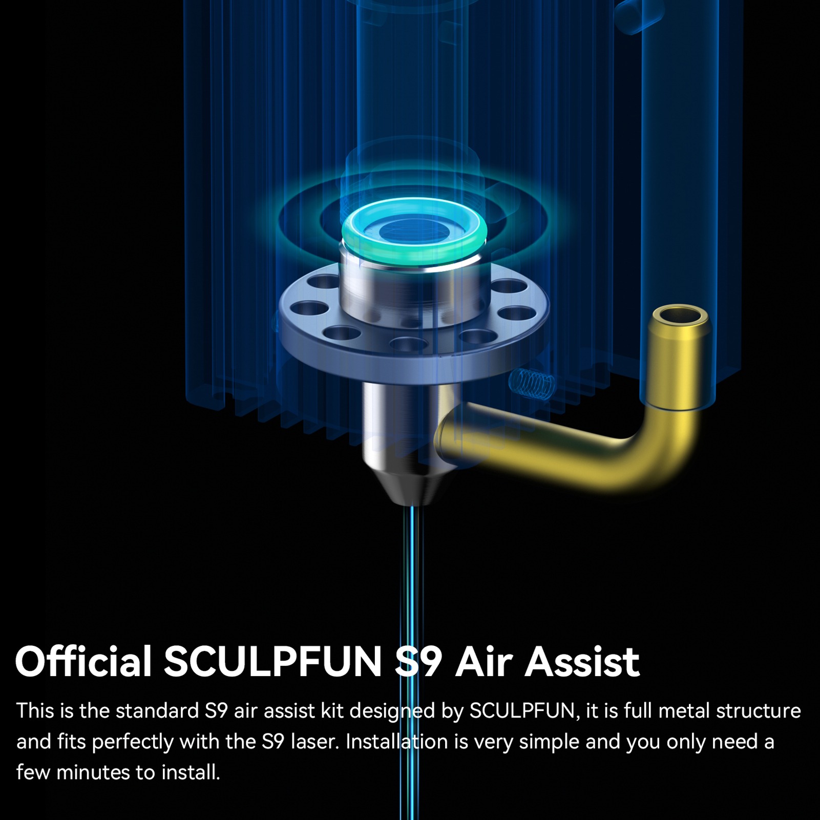 SCULPFUN Laser Engraver Air As - Laser Nozzle Ceramic recension och pris