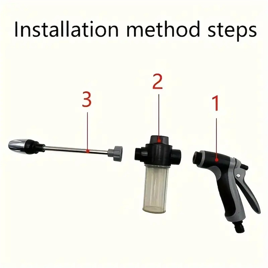 NEW Car Washing Long Pole High - Laser Nozzle Ceramic recension och pris