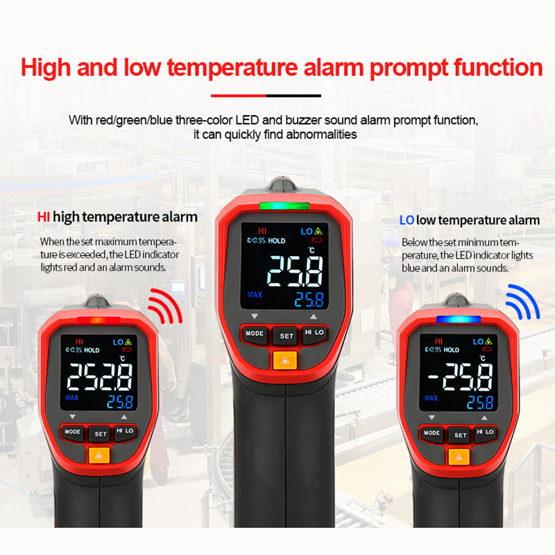 UNI-T UT301A+ UT301C+ Infrared - Industrial Laser Temperature Sensor recension och pris