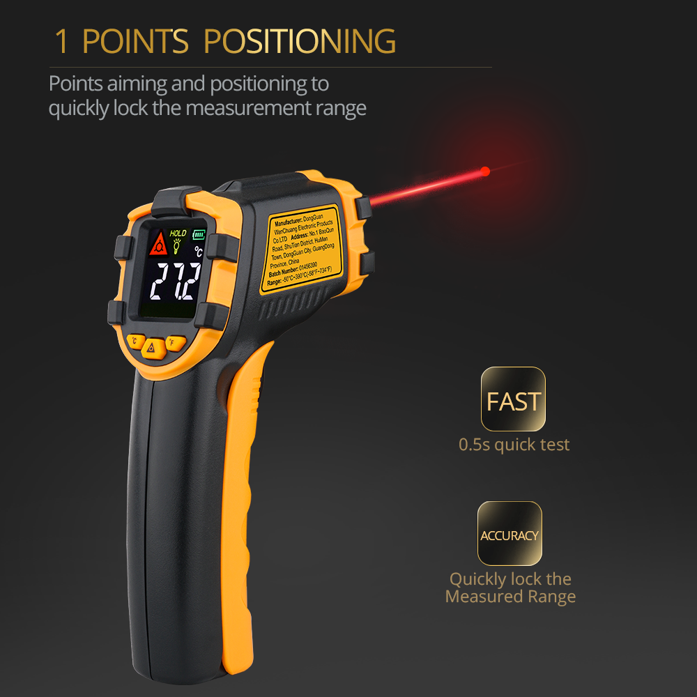 LCD Laser Meter Digital Infrar - Industrial Infrared Laser recension och pris