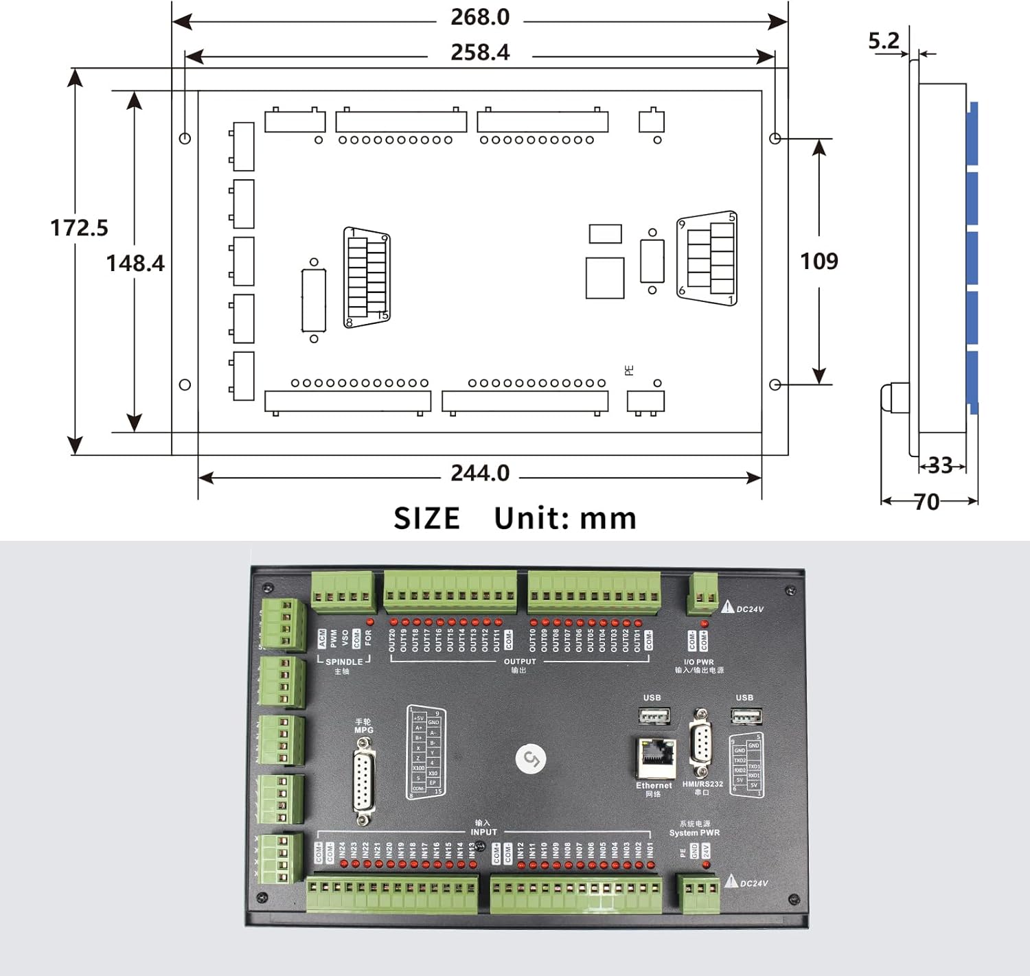 5 Axis DDCS Expert CNC Control - Stepper Driver Cnc recension och pris