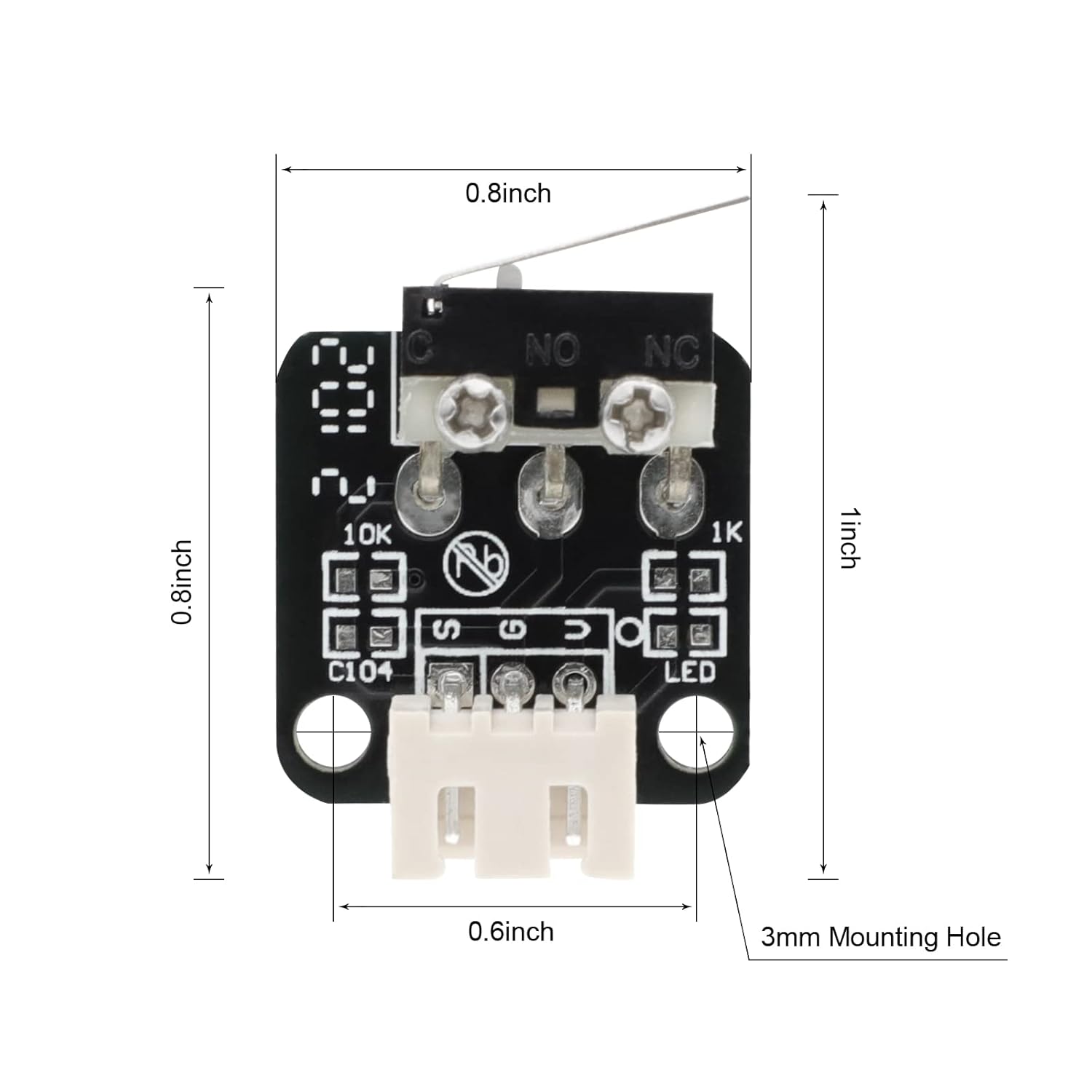 3Pin End Stop Limit Switch wit - Limit Switch Cnc recension och pris