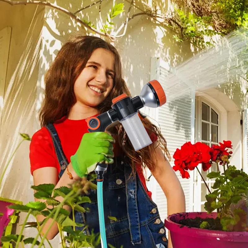 Garden Hose Spray Nozzle 8 Spr - Laser Nozzle Ceramic recension och pris