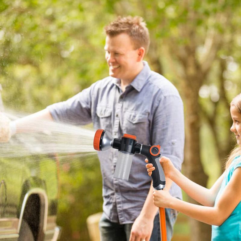 Garden Hose Spray Nozzle 8 Spr - Laser Nozzle Ceramic recension och pris
