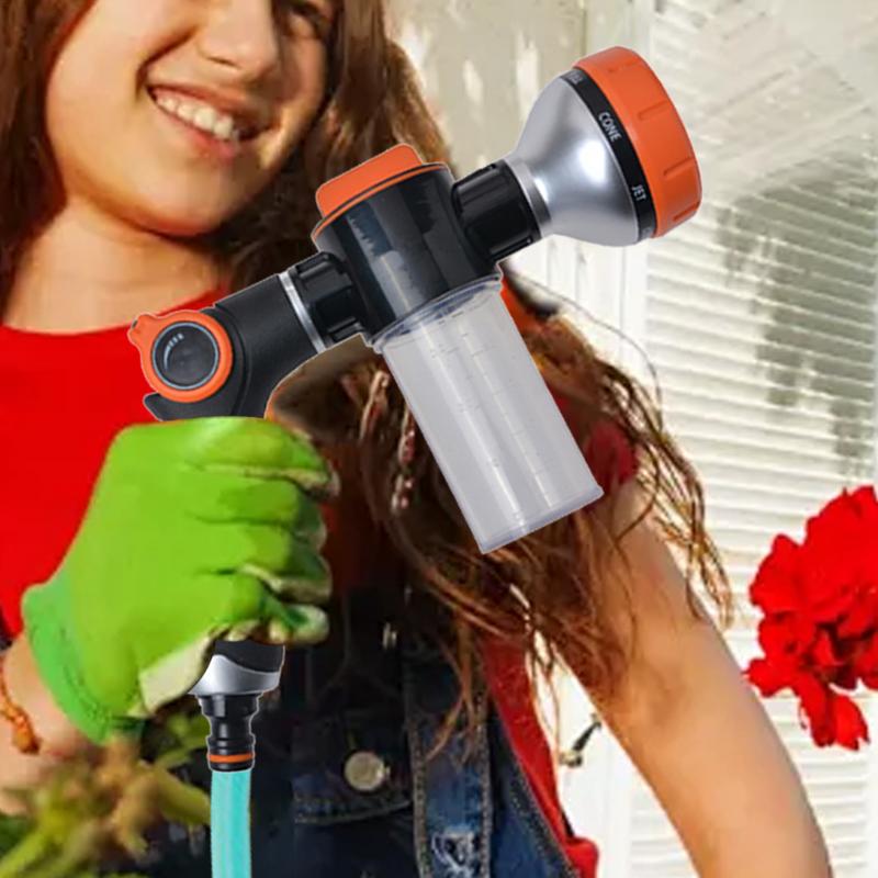 Garden Hose Spray Nozzle 8 Spr - Laser Nozzle Ceramic recension och pris