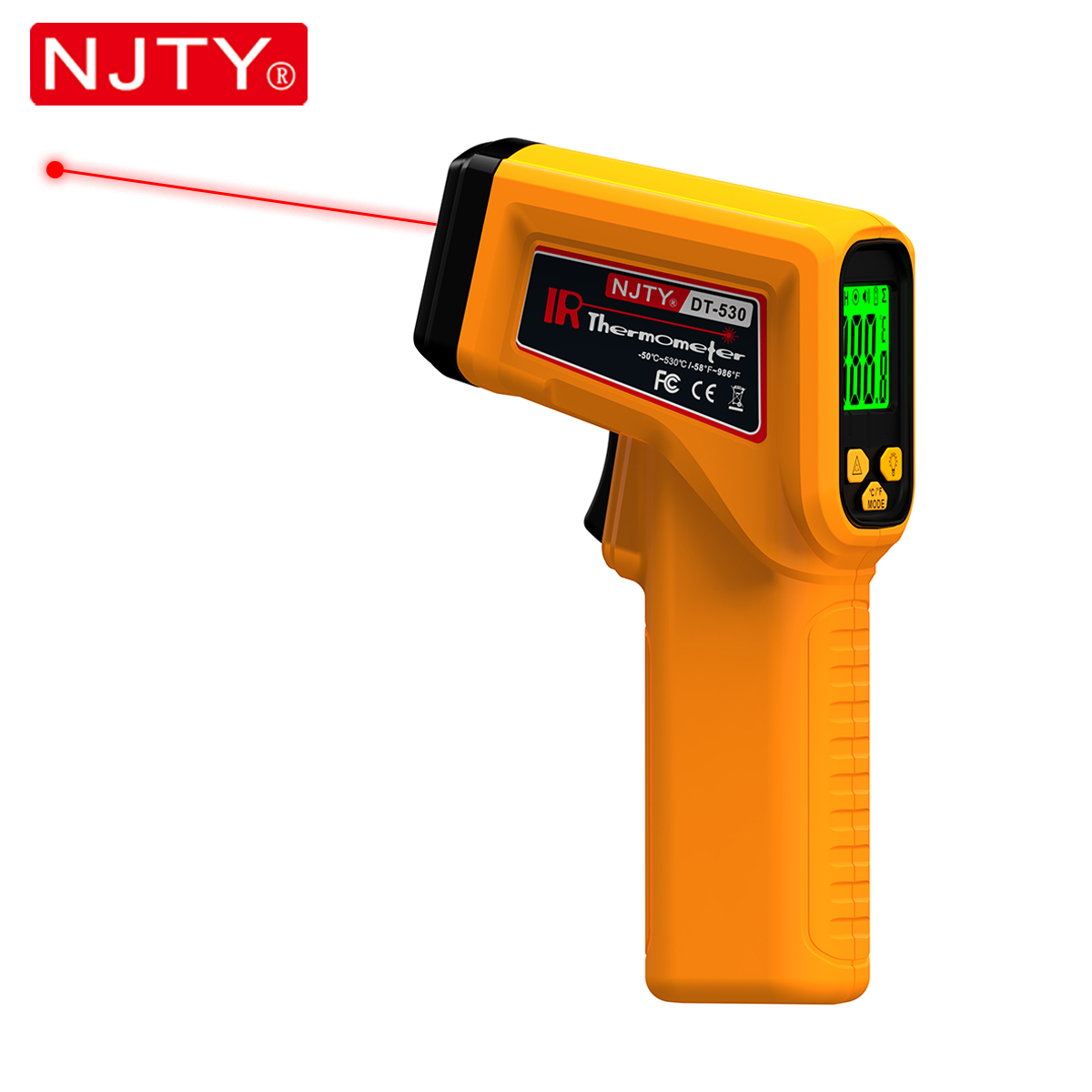 NJTY Infrared Thermometer Lase - Industrial Infrared Laser recension och pris