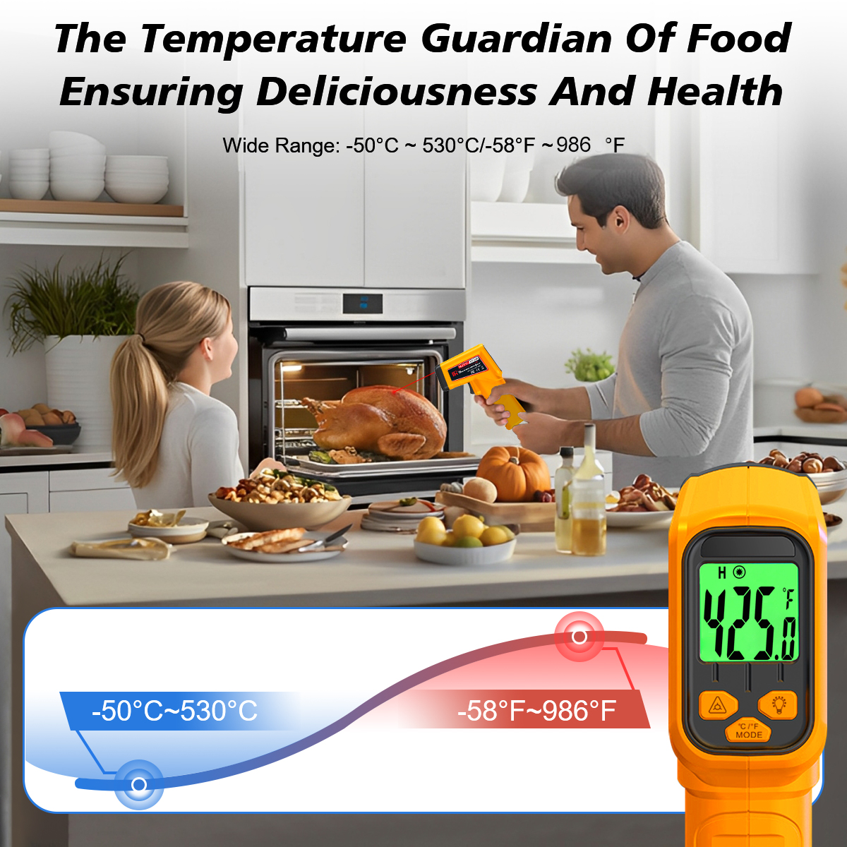 NJTY Infrared Thermometer Lase - Industrial Infrared Laser recension och pris