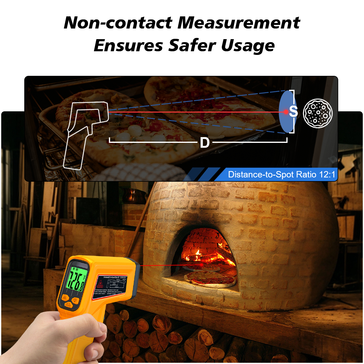 NJTY Infrared Thermometer Lase - Industrial Infrared Laser recension och pris