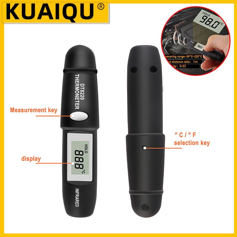Mini Infrared Thermometer Pen  - Industrial Laser Temperature Sensor recension och pris