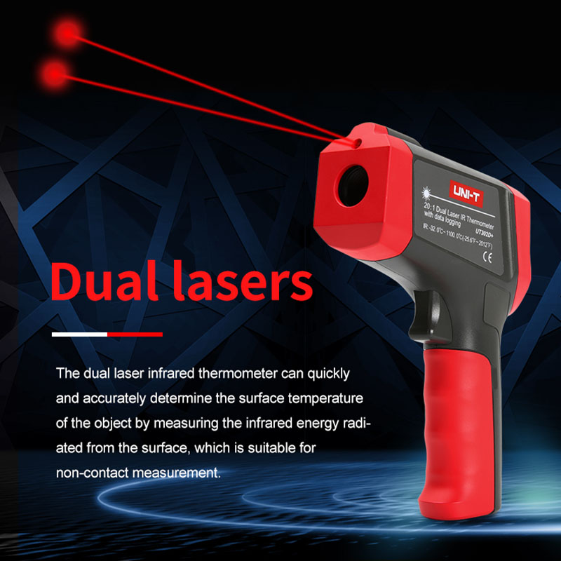 UNI-T Digital Infrared Thermom - Industrial Laser Temperature Sensor recension och pris