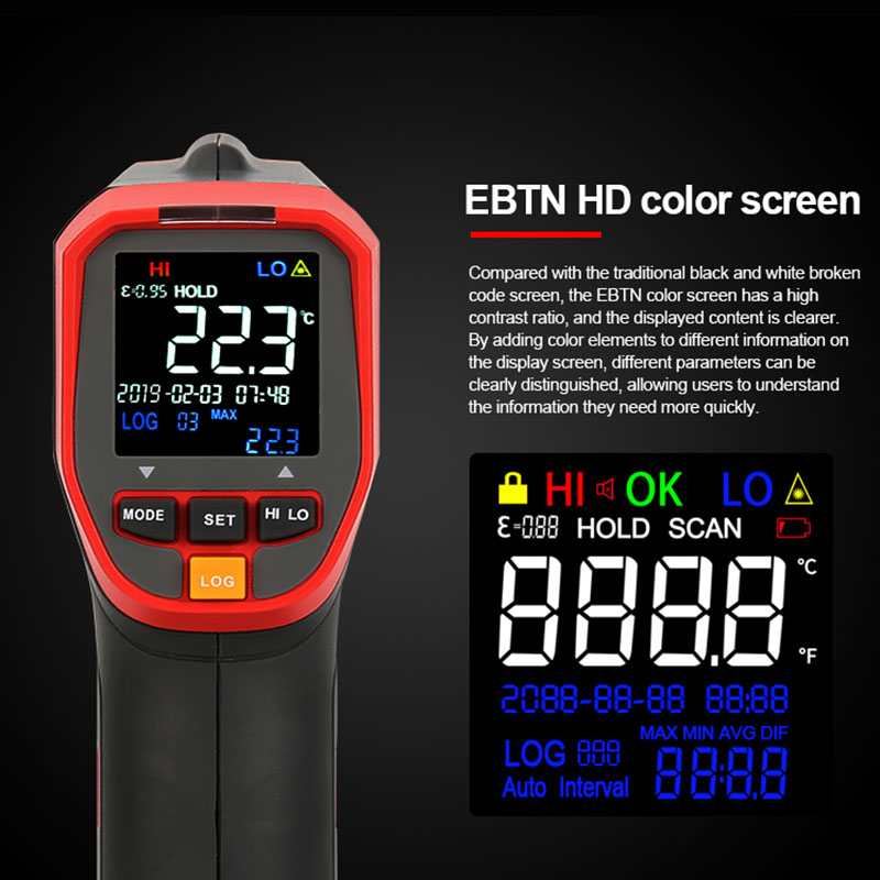 UNI-T Digital Infrared Thermom - Industrial Laser Temperature Sensor recension och pris