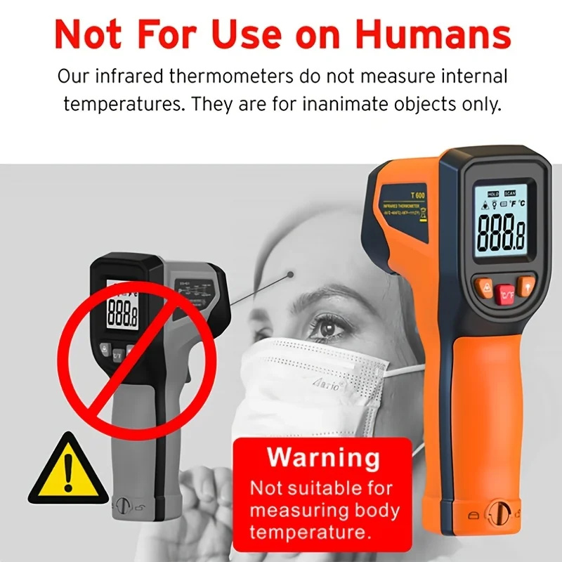 -50~600°C Digital Infrared The - Industrial Laser Temperature Sensor recension och pris