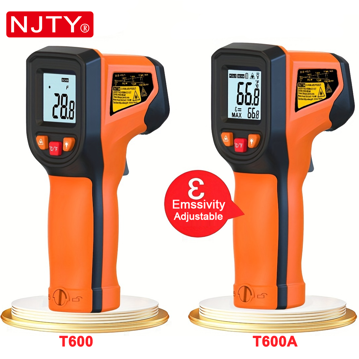 NJTY T600T600A Laser Temperatu - Industrial Laser Temperature Sensor recension och pris
