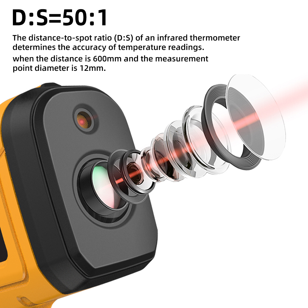 BSIDE -50~1400C Infrared Therm - Industrial Infrared Laser recension och pris