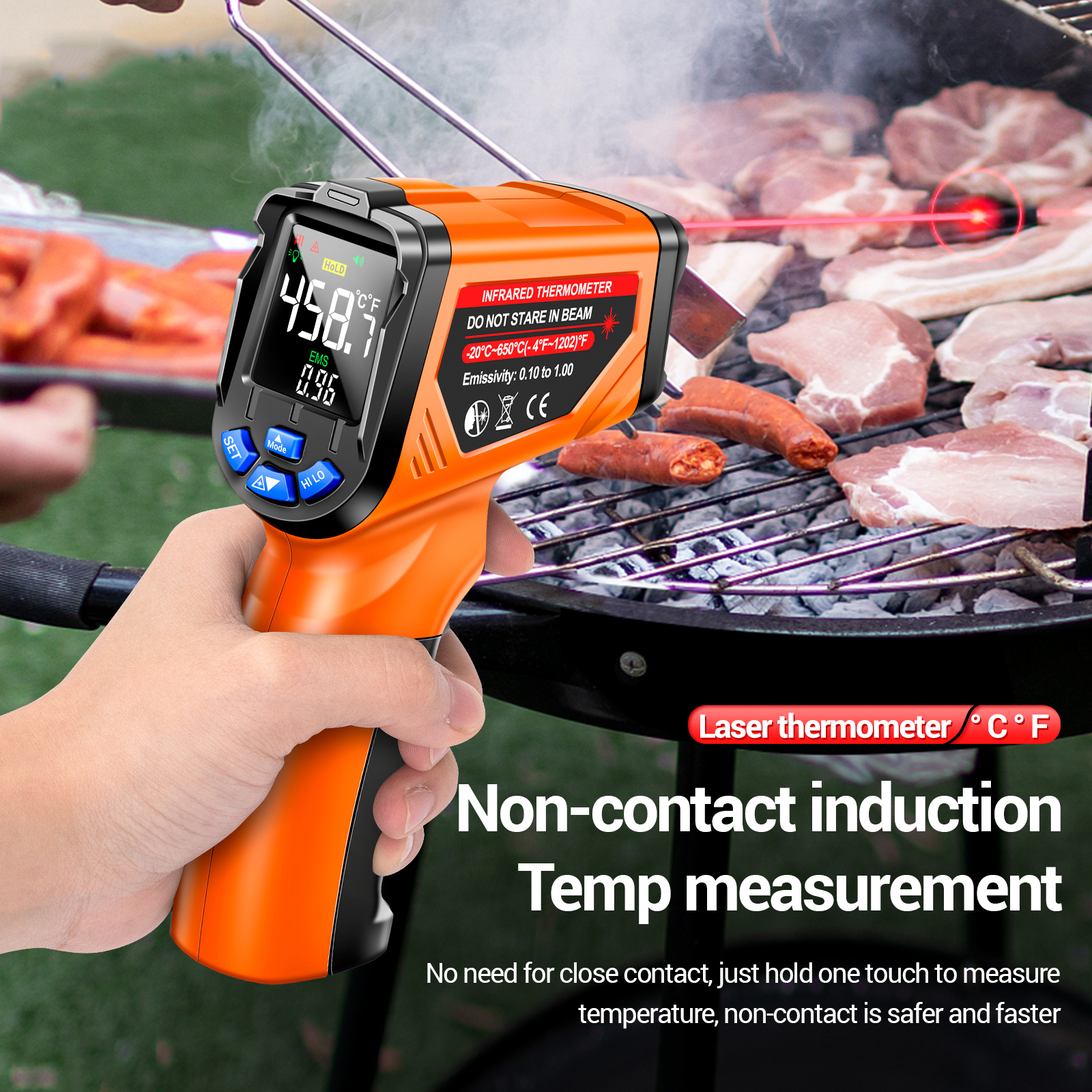 TH05 Non-Contact Infrared Ther - Industrial Laser Temperature Sensor recension och pris