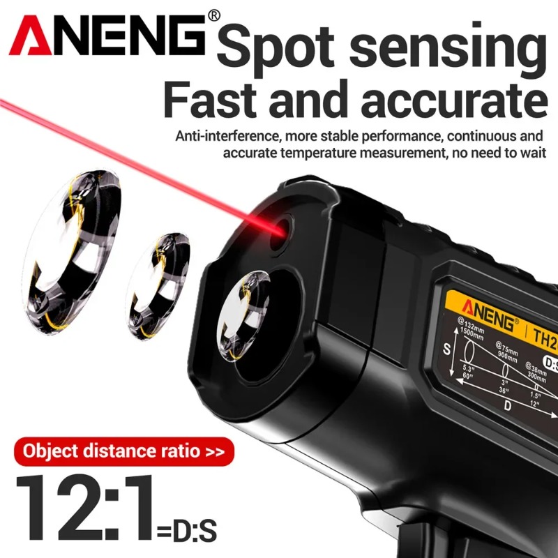 ANENG TH202 Industrial Handhel - Industrial Infrared Laser recension och pris