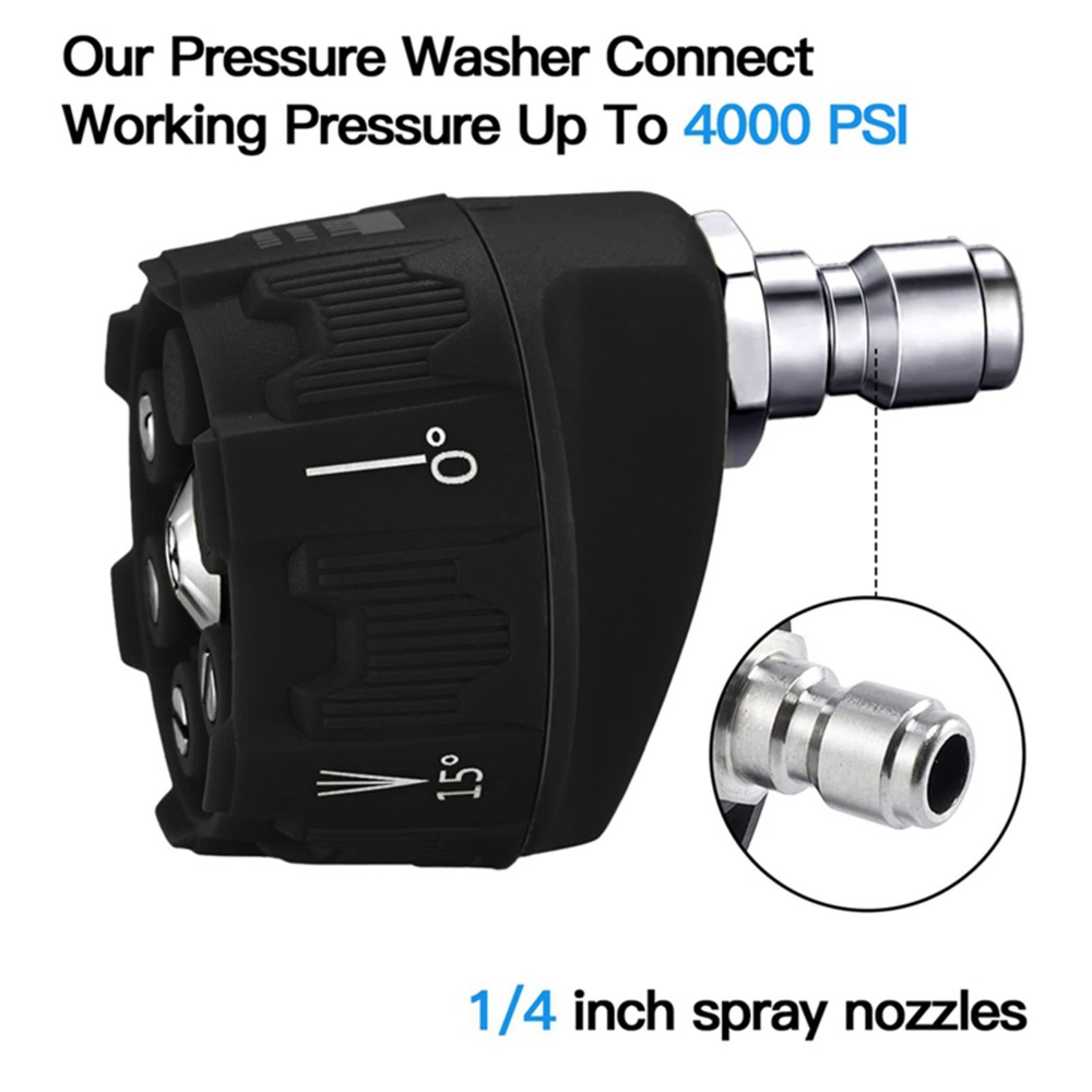 New 6in1 Pressure Washer Nozzl - Laser Nozzle Ceramic recension och pris