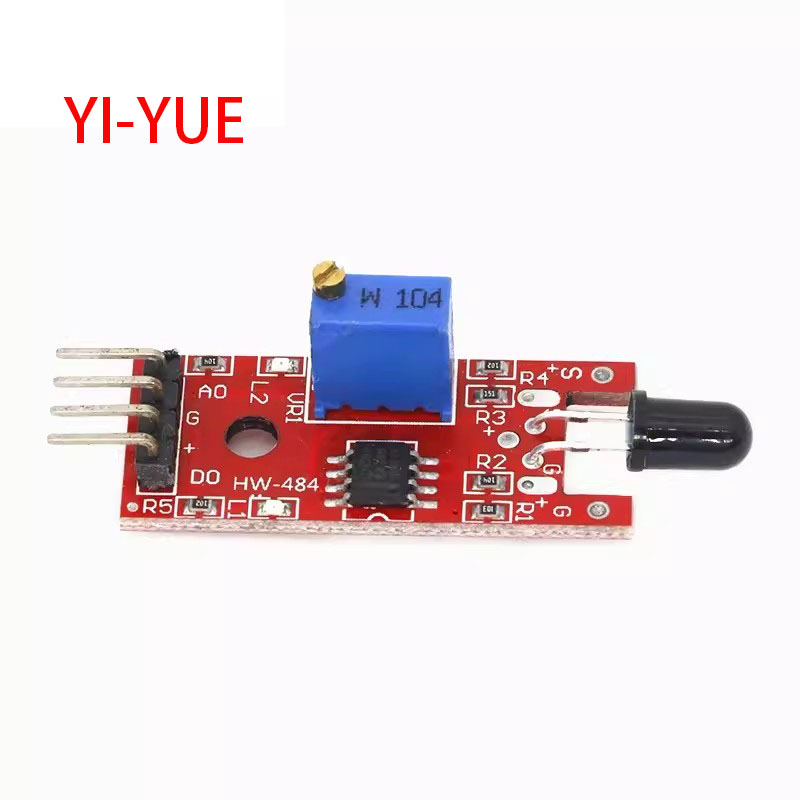 5pcs New 4PIN KY-026 Flame Sen - Industrial Laser Temperature Sensor recension och pris