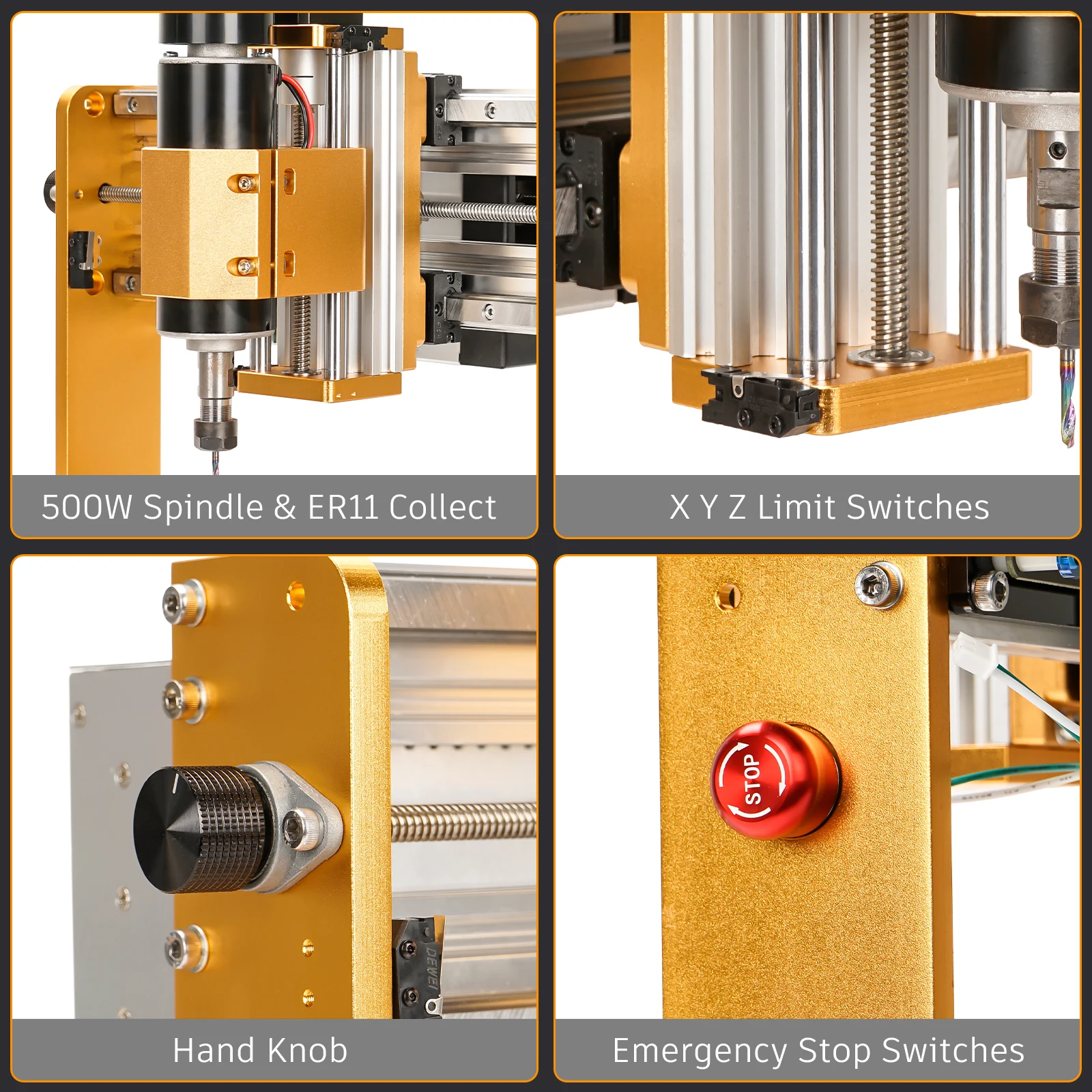 CNC3018PRO Ultra Milling Machi - Limit Switch Cnc recension och pris