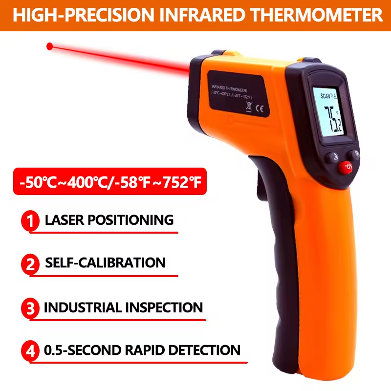 Handheld Infrared Thermometer  - Industrial Infrared Laser recension och pris