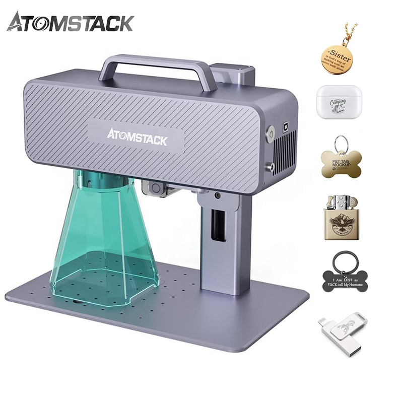 ATOMSTACK M4 Desktop Mini Hand - Industrial Grade Laser Engraver recension och pris
